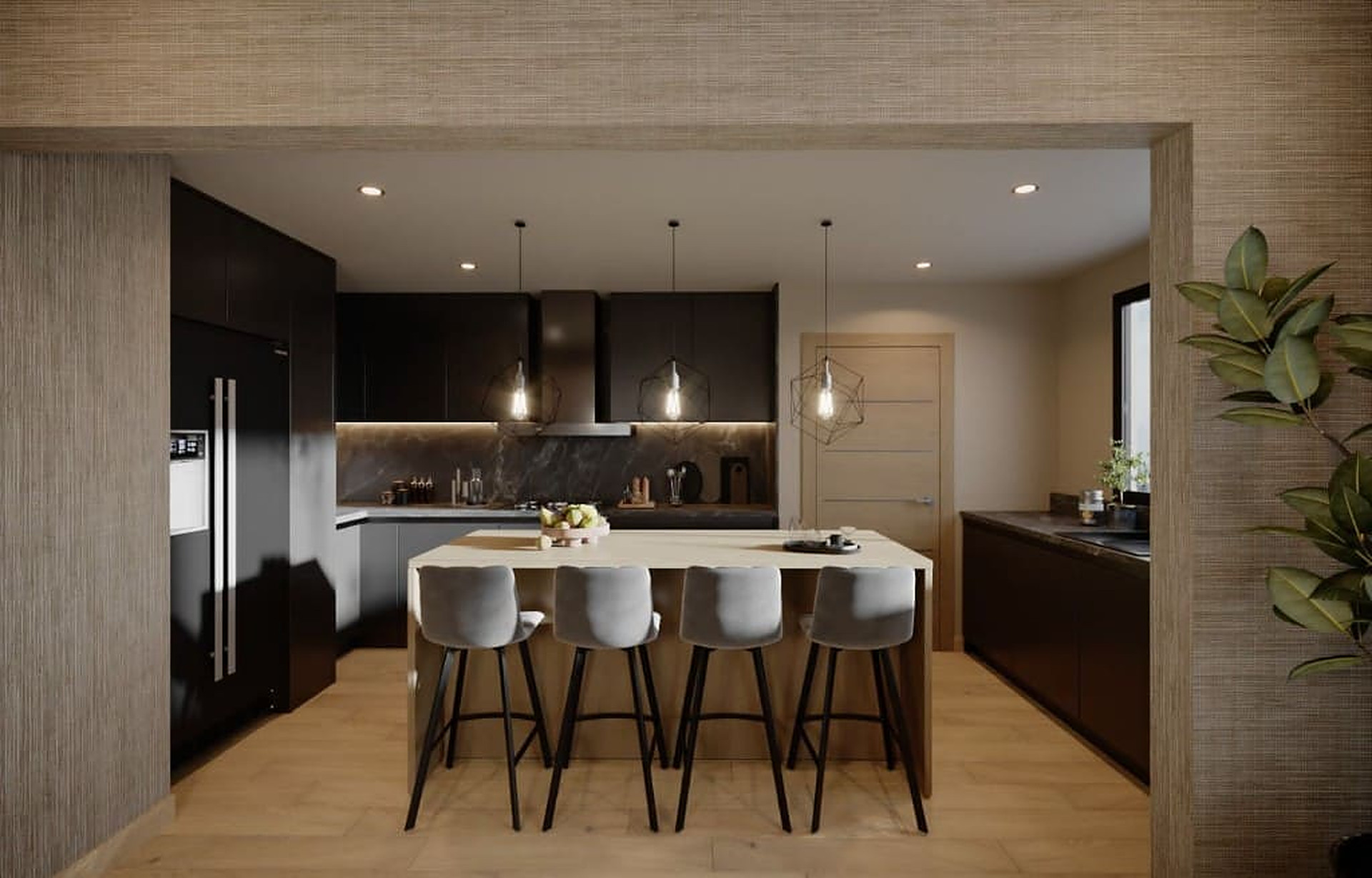 Caribbean View — cocina