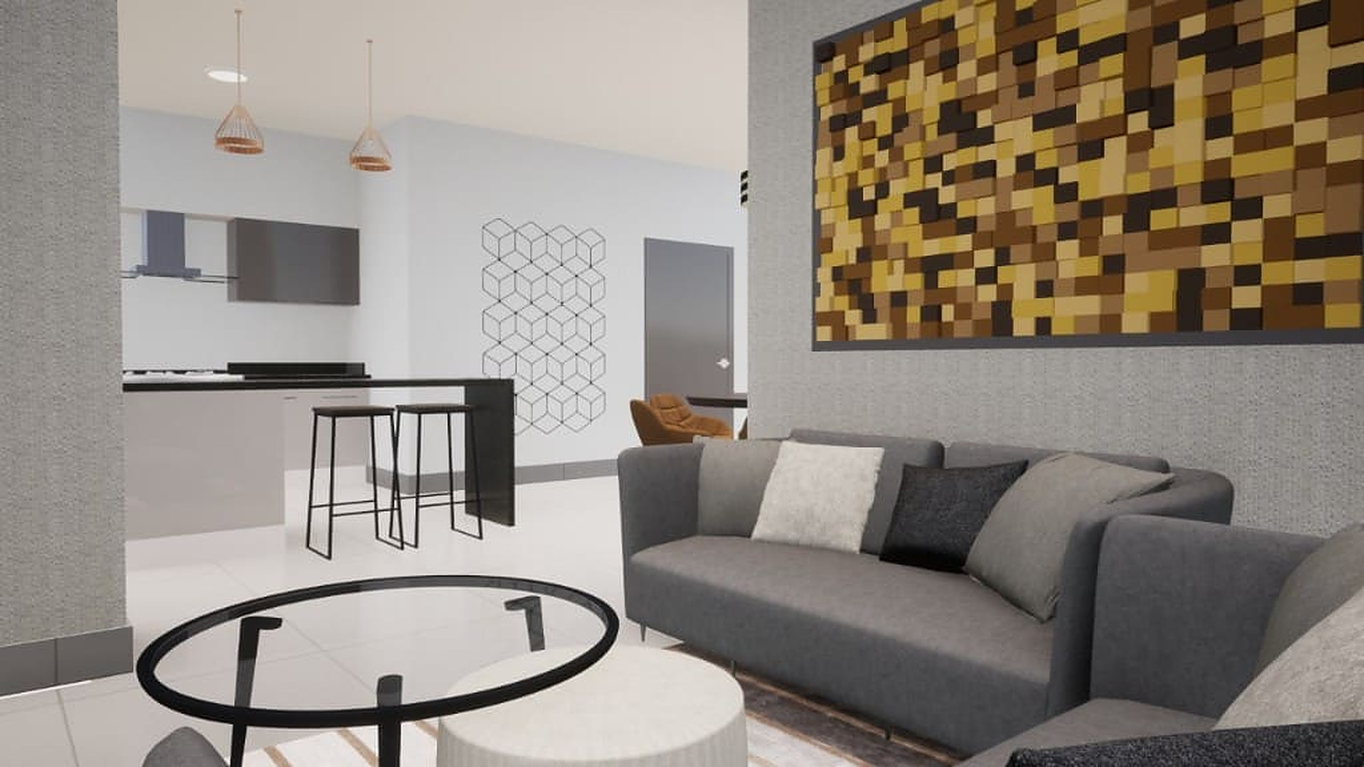 Edificio Caribbean — sala