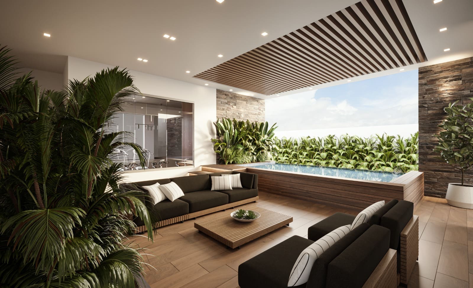 Area social Caribbean View